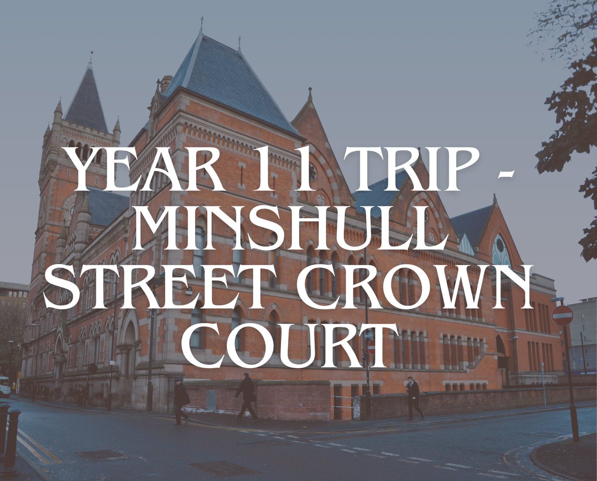 RIA_GirlsSchool's tweet photo. Our Year 11 students engaged in a thought-provoking hate crime role play workshop at Minshull Street Crown Court on Monday 20th November. This immersive experience not only delved into the legal system but also sparked interest in potential future careers among some students. https://t.co/YUFYdgueeJ