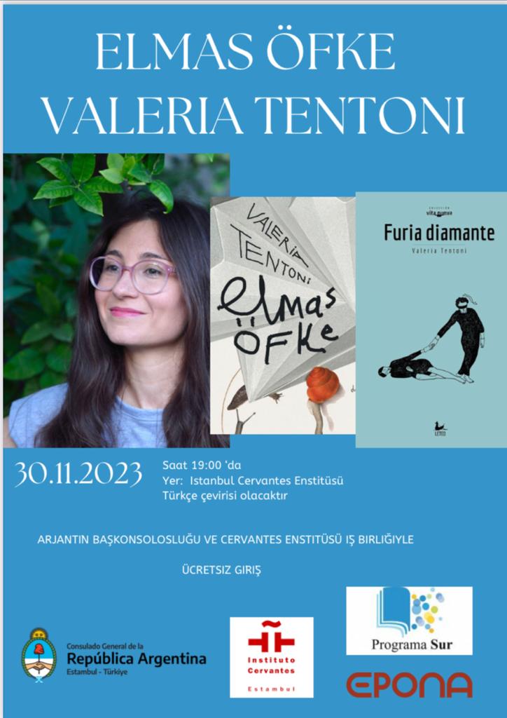 dublinesk's tweet photo. Yazarımız Valerie Tentoni, 30 Kasım Perşembe saat 19.00’da Banu Karakaş ve Sedat Demir eşliğinde, Cervantes Kültür Merkezi’nde. Okurlarını bekleriz. https://t.co/2bZZz6yHQT