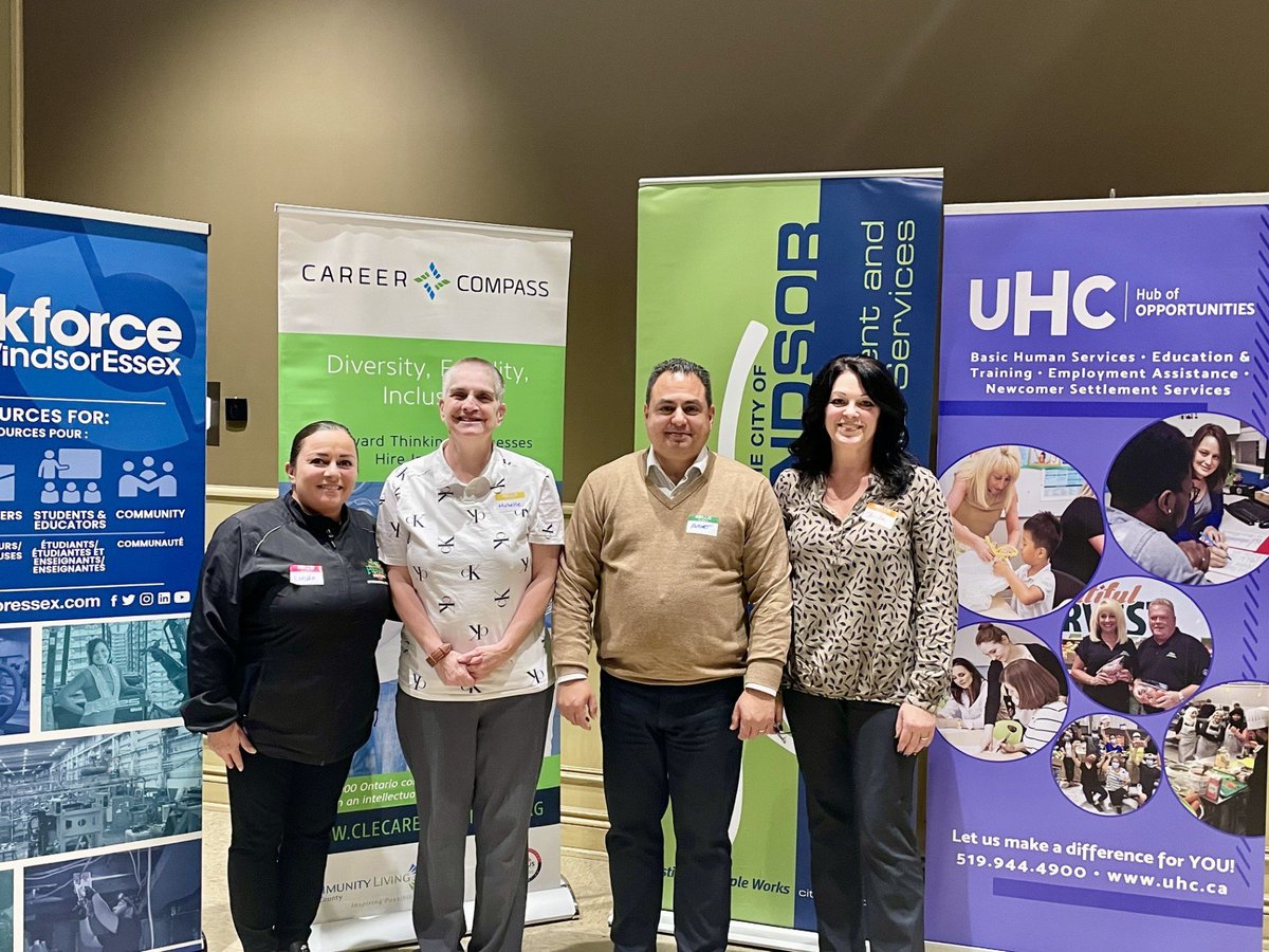 We're feeling energized after yesterday’s <a href="/WEEGcommittee/">Windsor Essex Employment Group</a> employer engagement lunch. It was great to connect with employers from across the region &amp; share success stories.
Interested in becoming an inclusive employer? Reach out at CareerCompass@communitylivingessex.org
