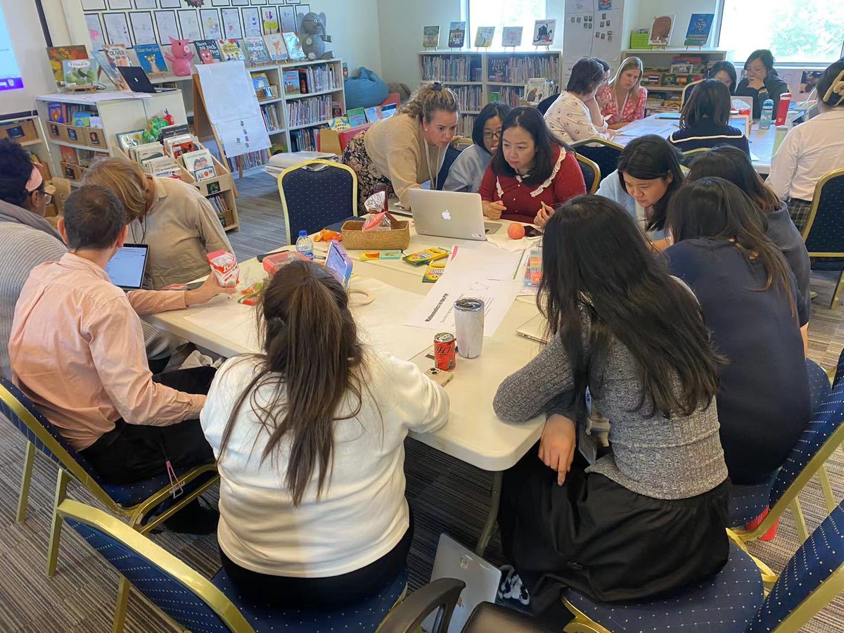 What a great opportunity to present the new Math Scope and Sequence to the ECE staff. We had amazing conversations about how to respond to children’s theories. Excited to see the impact this will have on our students’ learning!
