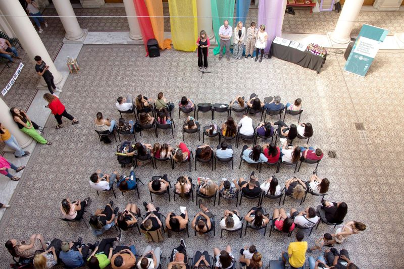 Se entregaron certificados de la Diplomatura en Género y Derechos Humanos de la UNLP

Noelia López - Directora de Políticas de Género y Diversidad Sexual <a href="/DdhhUnlp/">Secretaría de Derechos Humanos UNLP</a> 
La escuchas en #ContactoUniversitario AM 1390 <a href="/radioulaplata/">Radio UNLP</a> <a href="/unlp/">UNLP</a>
Online en universidata.com.ar