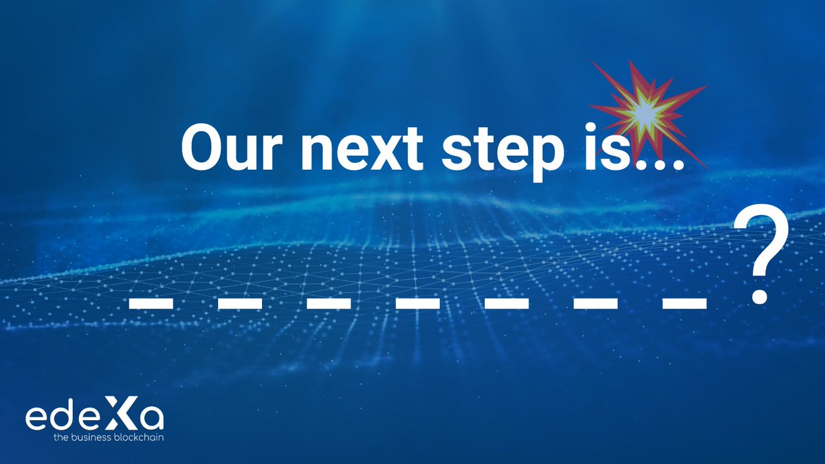 edexablockchain's tweet photo. As the week concludes - get ready for an exhilarating announcement!🙌
Be prepared, because next week the highly wanted
_ _ _ _ _ _ _ will finally make its debut!🤫
Can you guess what we are talking about? Take a guess!
#Blockchain #InnovativeFuture #Web3 #EDX https://t.co/JsL8ppYJ5P