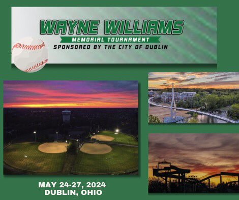 WWMBT's tweet photo. Looking for a destination next Memorial Day Weekend?!?

📍Dublin, OH

Wayne Williams Memorial Tournament is a fantastic option: Great Competition, Great Facilities and Lots to explore. 

https://t.co/fdHOdm9hFu

We hope to see you next Memorial Day Weekend! https://t.co/wT2lAE6bRb