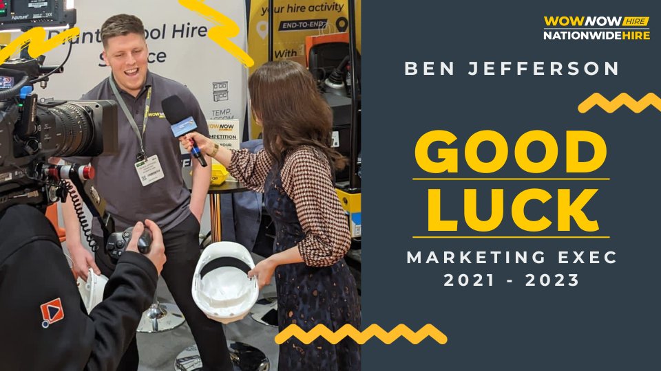 It's with a little tear today we say goodbye to the departed Ben Jefferson.  Ben's been smashing the role of Marketing Exec in the business for two years but has decided to chase new challenges elsewhere. We wish you all the best and all the bacon in the world.