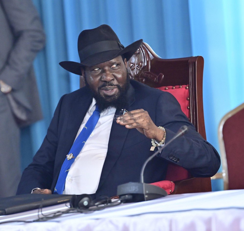 H.E. Salva Kiir Mayardit, President of the Republic of South Sudan is the new Chairperson of the East African Community. He officially becomes the New patron of the East African Students Union. Hongera sana. @EAStudentsUnion @jumuiya