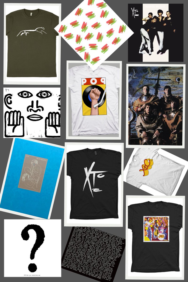 Anyone sporting an XTC top for '#TShirtDay? Which song from an XTC album would you want to hear on @BBC6Music today?