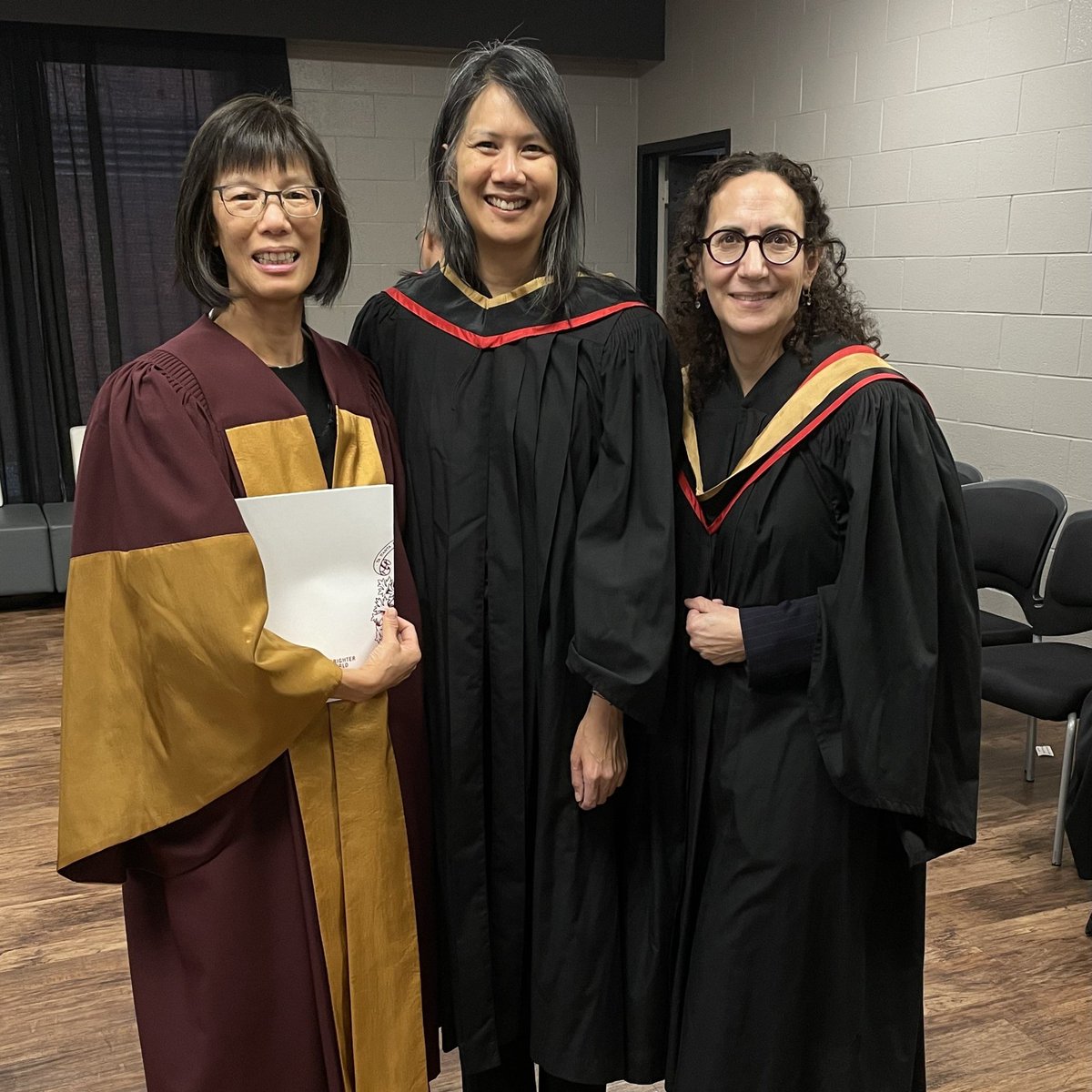 Congratulations to Janice Eng, who received an honorary PhD from McMaster yesterday as a part of Fall Convocation. Dr. Eng’s research develops novel rehabilitation interventions to improve important aspects of functioning and health of individuals with neurological conditions.