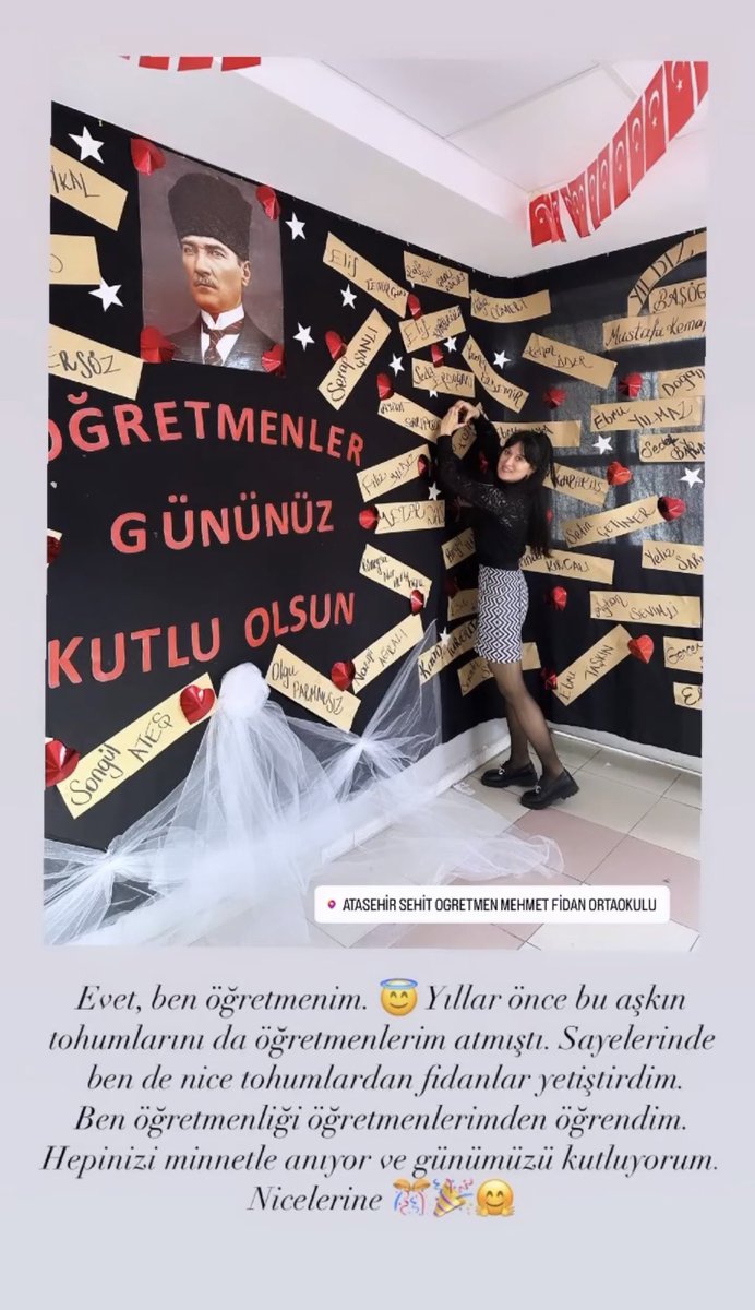 erdoganseda's tweet photo. Tüm öğretmenlerin günü kutlu olsun 😇 https://t.co/KmEwgHfmrs
