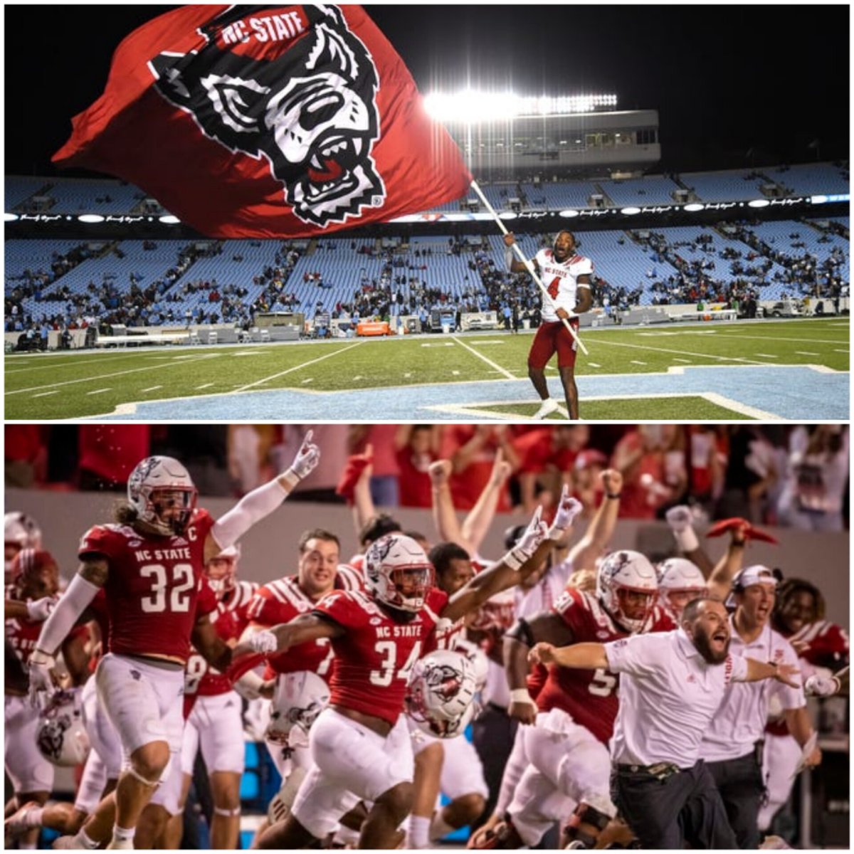 You know what today is? It's 'Beat UNC Ass' Eve! It's better than New Years Eve #goPack 🐺