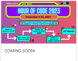 DPCDSB PowerMEup Conference (@dpcdsbpowermeup) on Twitter photo Anyone else getting excited for #hourofcode2023 <a href="/DPTechTeam/">DP Tech Team</a> I spy some exciting lessons coming up on the #dpcdsb SharePoint! #excited Anyone else getting excited for #hourofcode2023 <a href="/DPTechTeam/">DP Tech Team</a> I spy some exciting lessons coming up on the #dpcdsb SharePoint! #excited