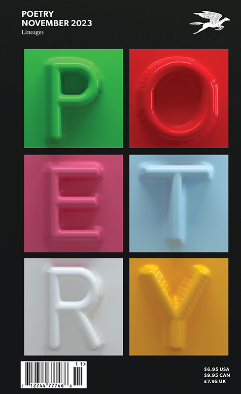 cadenas_carlo's tweet image. 2/5 New type-illustration for the cover of the November issue of @PoetryFound magazine. This is the 2nd one out of the five covers, stay tuned for more #cover #3dtype #editorialtype