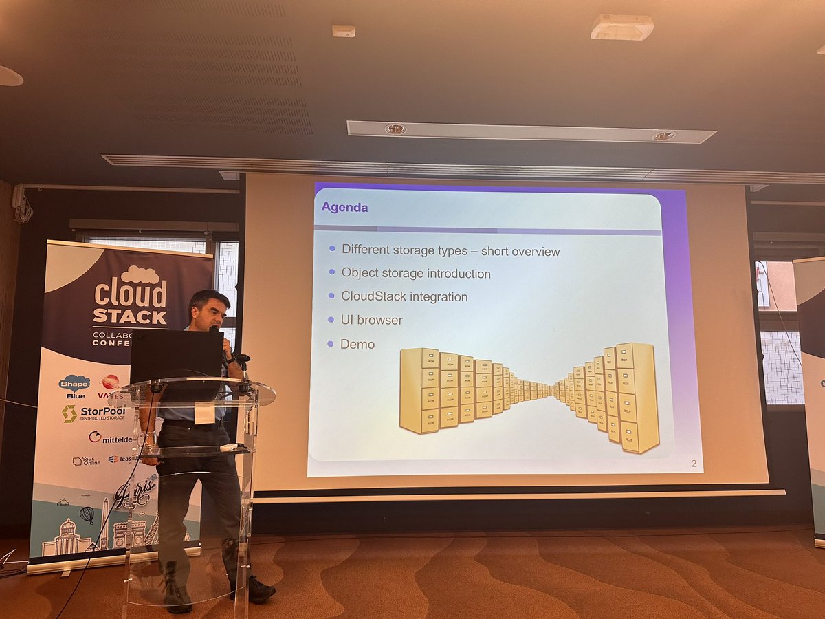 kiranchavala's tweet image. Cloudstack object storage integration with Minio is finally here with the 4.19 release  @Minio #CSCollab2023