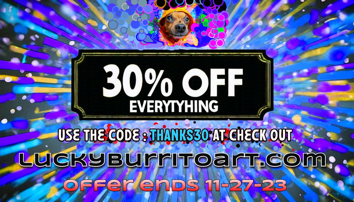 SteveCutlerLive's tweet image. please share luckyburrito.indiemade.com #luckyburritoart #stevecutlerlive #fearlesslyauthentic