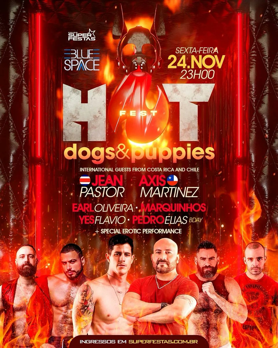 Hoje é dia de curtir a última <a href="/HotFestSP/">hot fest</a> do ano na <a href="/BlueSpaceSP/">Blue Space</a> ! Bora?

🎟 Ingressos &amp; Cortesias: ingresse.com/hot-fest-24-11

📍 Rua Brigadeiro Galvão, 723 - Barra Funda - SP