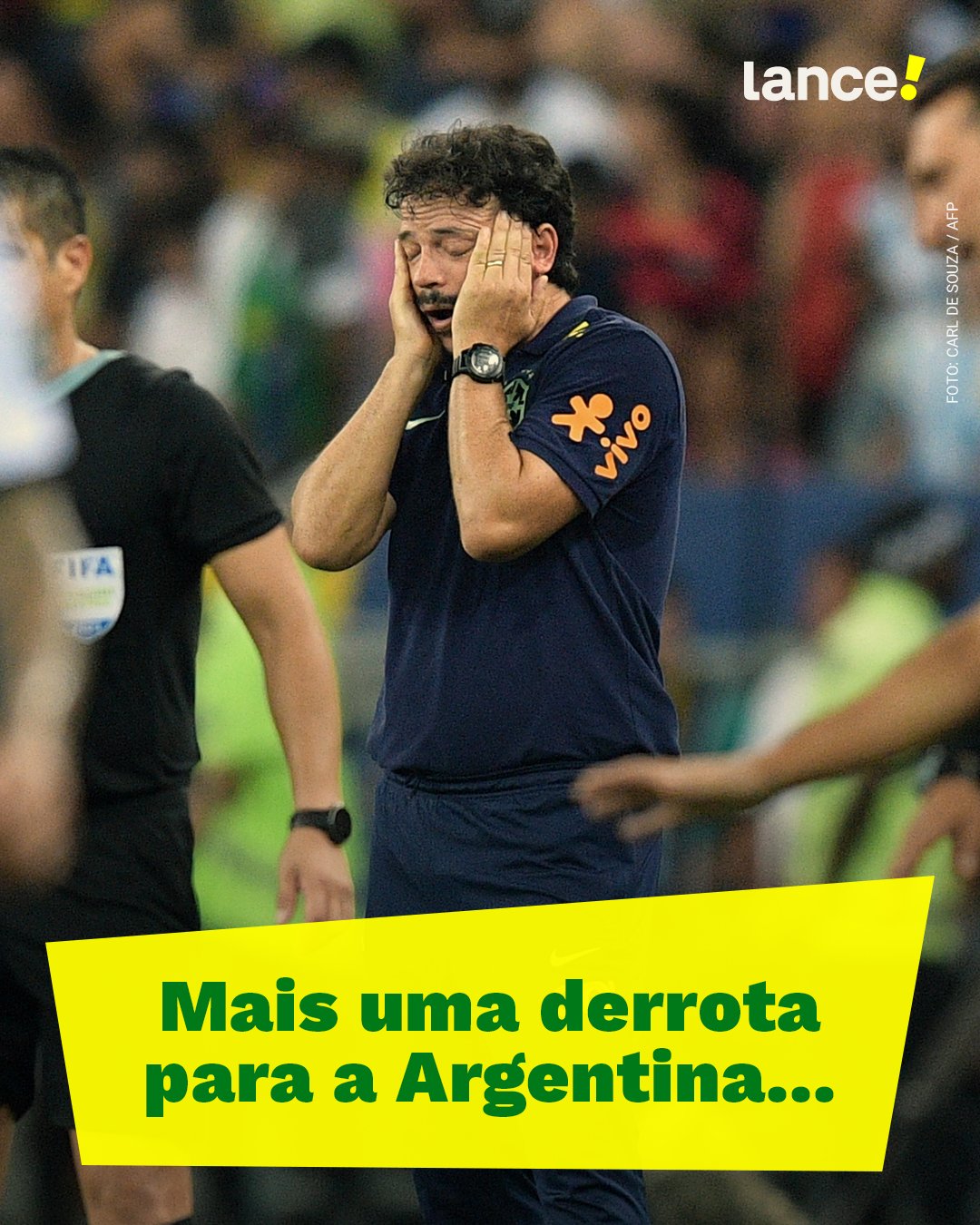 Lance! on X: EU NÃO AGUENTO MAIS! 😭😭😭 🇧🇷 0️⃣🆚1️⃣ 🇦🇷 nas  Eliminatórias da Copa 🇧🇷 0️⃣🆚1️⃣ 🇦🇷 no futebol de cegos no Parapan  🇧🇷 0️⃣🆚3️⃣ 🇦🇷 na Copa do Mundo Sub-17