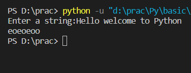 disezankit's tweet image. Here is a program that extracts all the vowel alphabate from the string entered.
#programming
#programmingwithpython
#programmingwithdisezankit
#python