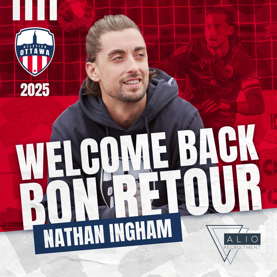 Atlético Ottawa (@atletiottawa) on Twitter photo ALL-STATE NATE IS BACK 🧤✅
We are excited to announce that the club has re-signed goalkeeper Nathan Ingham to a 2-year extension ✍️
Welcome back <a href="/nateybird1/">Nathan Ingham</a> ♥️🤍
🔗 Read More: tinyurl.com/yc8zkp9w
#ForOttawa | #PourOttawa ALL-STATE NATE IS BACK 🧤✅
We are excited to announce that the club has re-signed goalkeeper Nathan Ingham to a 2-year extension ✍️
Welcome back <a href="/nateybird1/">Nathan Ingham</a> ♥️🤍
🔗 Read More: tinyurl.com/yc8zkp9w
#ForOttawa | #PourOttawa