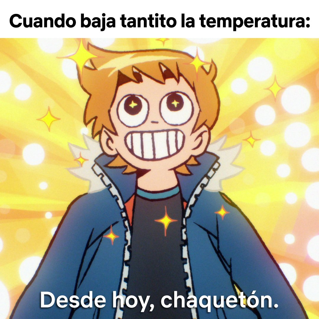 NetflixLAT's tweet photo. A mí me descuidan tantito y soy team frío. 😌❄️ https://t.co/tBoNUkyOmH