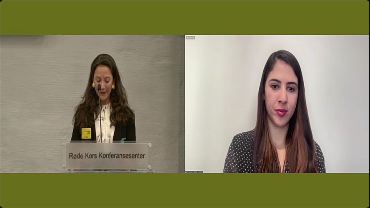 #FokusApoya intervención de Angélica Beltrán, de FOKUS en Colombia, sobre construcción de paz en el país y recomendaciones para la incorporación del enfoque de género en el proceso con el ELN, en la conferencia JUNTAS/OS POR LA PAZ EN COLOMBIA Oslo, <a href="/FrediColombia/">Fred i Colombia</a> <a href="/FOKUSkvinner/">FOKUS</a>