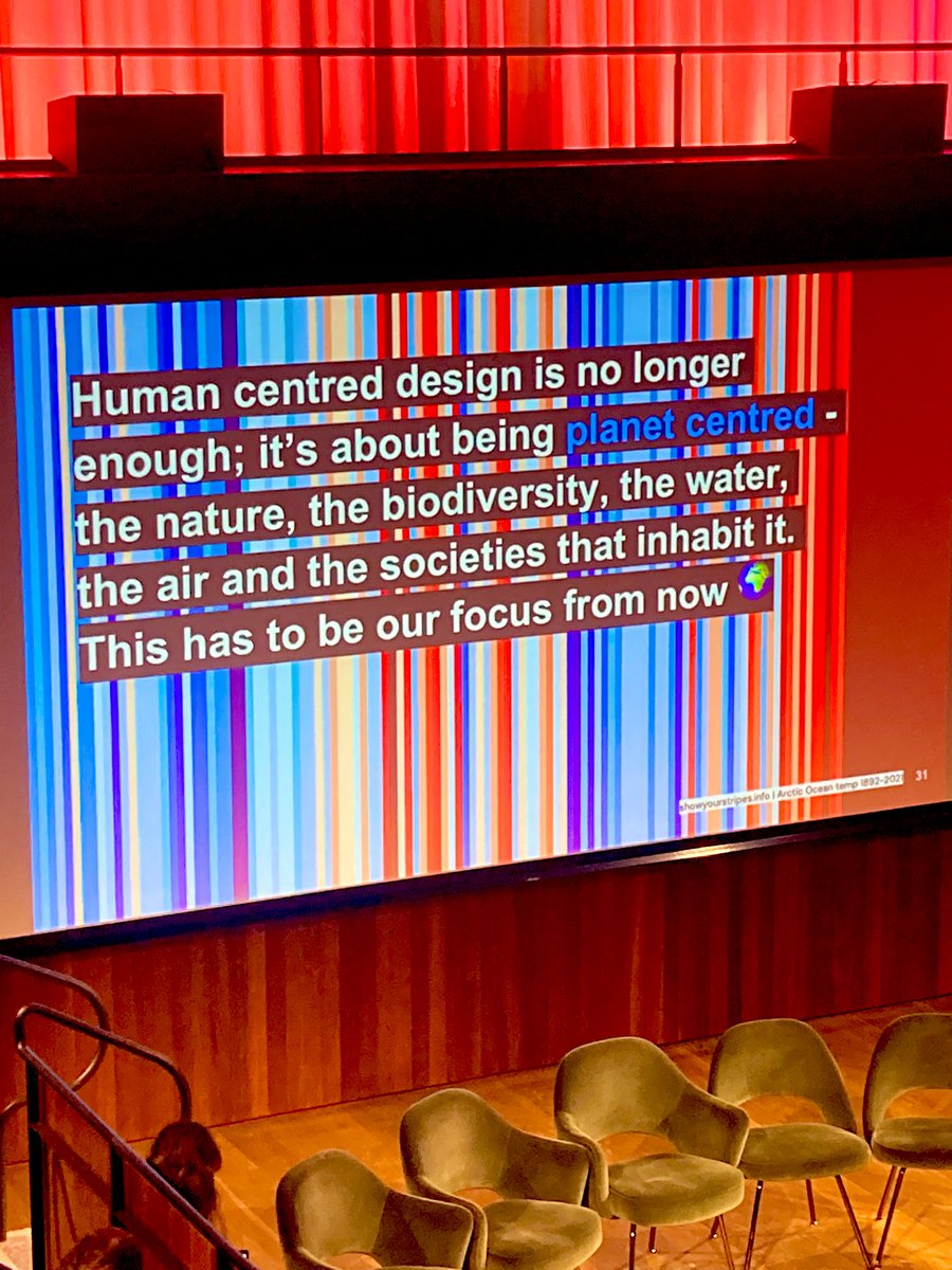 Josephine Fraser (@josiefraser) on Twitter photo #MuseTech23 <a href="/TPXimpact/">TPXimpact | B Corp™</a>: “Human centred design is no longer enough; it's about being planet centred” #MuseTech23 <a href="/TPXimpact/">TPXimpact | B Corp™</a>: “Human centred design is no longer enough; it's about being planet centred”