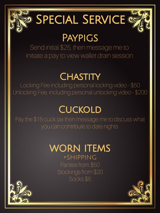 Happy Black Friday!!! For me, not you. My prices have gone up...  ✨ Financial Domination Findom Goddess✨<a href="/tag/realloyalfans"class="tags"><span>#realloyalfans</span></a>