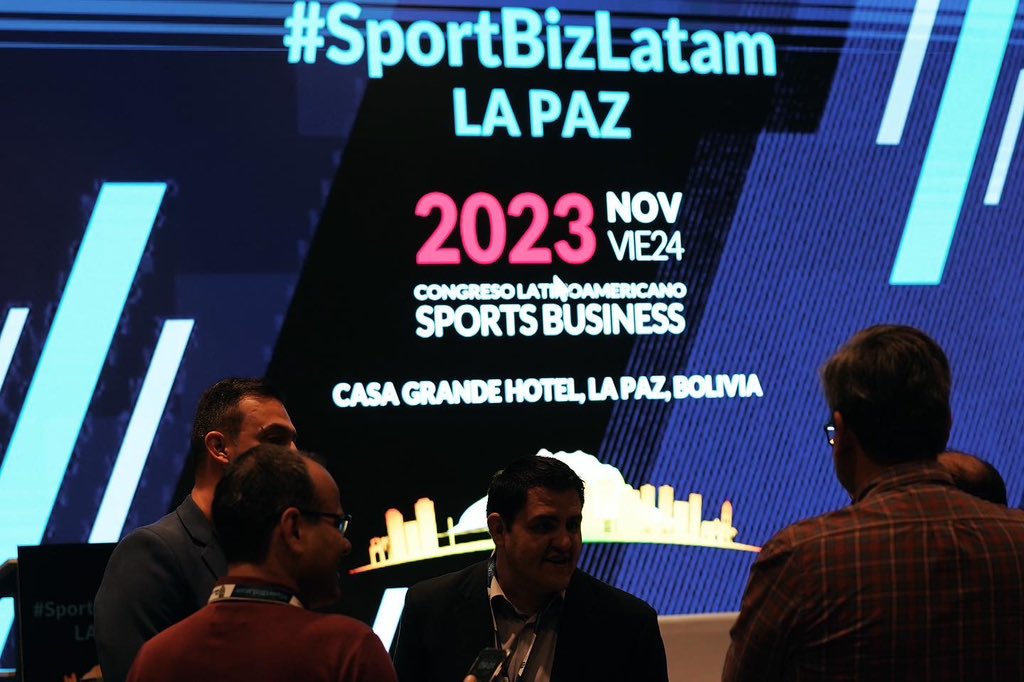 📍Seguimos fortaleciendo la imagen de LigaPro en diferentes partes del mundo, ahora en el SportBiz Latam en Bolivia 🇧🇴

¡Vamos por más! 🙌🏻

#LigaProInstitucional #SportBizLatam 🇪🇨💯