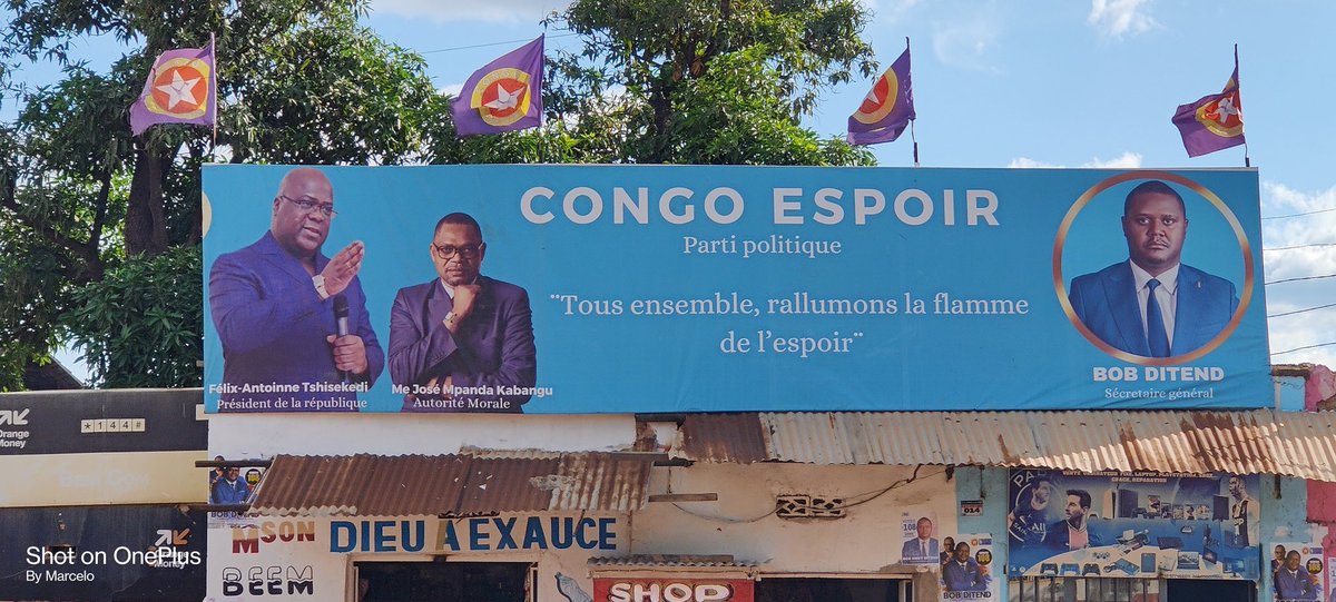 #RDC 🇨🇩 : le calme avant la tempête, 108 📌 <a href="/Bob_Ditend/">Bob_Ditend</a> sur le boulevard, #Fatshibéton .