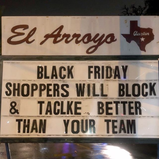 SignCraftTexas's tweet image. Ready, set, shop! The ultimate Black Friday showdown begins. Are you ready? 

#SignHumor #FunnySigns #SignBanter #HilariousSigns #MarqueeMadness #SignSilliness #CleverSigns #SignsOfLaughter #SignComedy #AmusingSignage #SignSmiles #SignCraftTexas