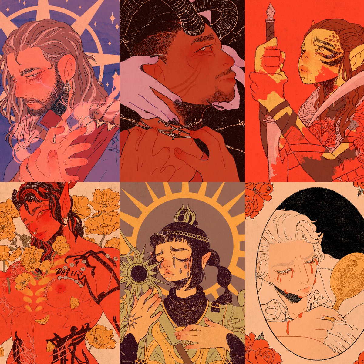 BottlngSunshine's tweet photo. SHOP UPDATE/SALE IS UP!

- 20% off 29 prints
- New BG3 and other prints
- New stickers
- New play/desk mats
- New pins
- Sale ends December 1st
- Link to shop below https://t.co/ntfaIOnaGt