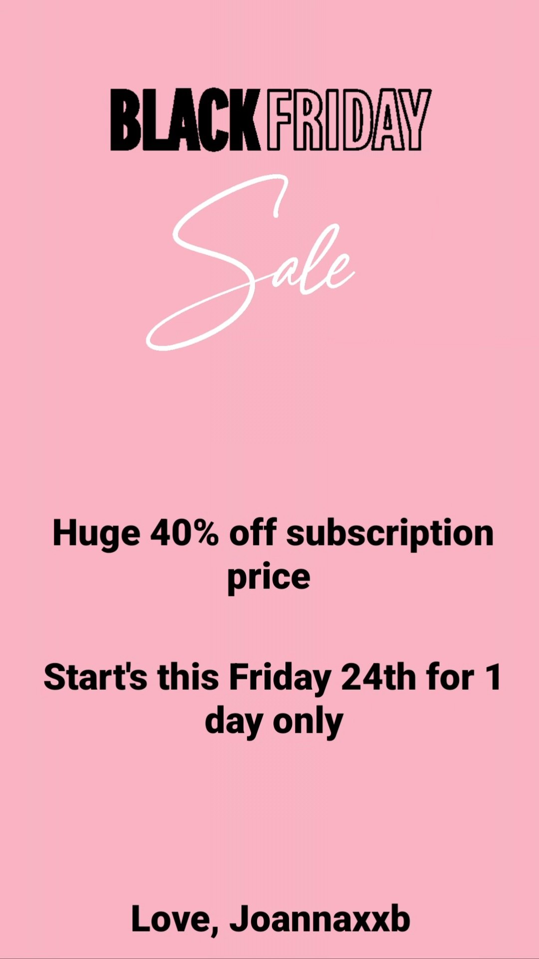 Black Friday Sale on now! Only for today, come treat yourself 😏 #BlackFriday #blackfridaysale #Deals #Sales https://t.co/uhhtWY7NDP