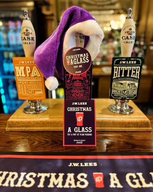 It's here! Christmas-in-a-Glass. Our delicious Plum Pudding is now here for you to enjoy!