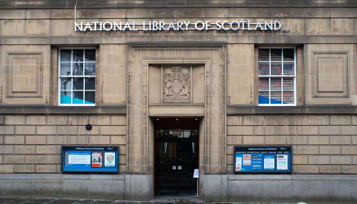 We are pleased to report our heating systems are back on. All reading room services and exhibitions at our George IV Bridge building will be open as usual from tomorrow. Thank you for bearing with us.