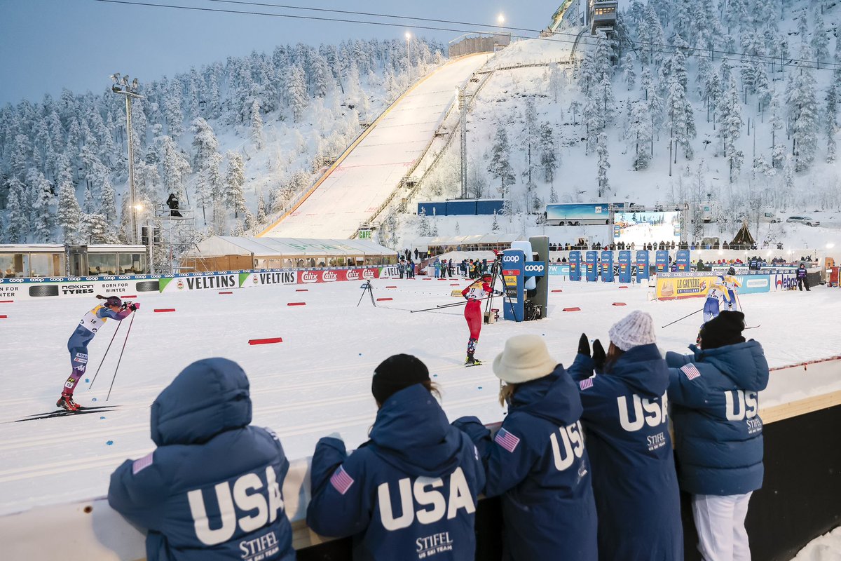 U.S. Ski & Snowboard Team (@usskiteam) on Twitter photo 🇺🇸 Excellent day in Ruka - one for the books! Three in top 10 for the women, with <a href="/jessdiggs/">Jessie Diggins</a> leading the charge in 7th, <a href="/juliakernski/">Julia Kern</a> 8th & <a href="/rosiewbrennan/">Rosie Brennan</a> 9th.
Ben Ogden skied to an impressive 11th, with JC Schoonmaker within the top-30 in 22nd. 🔥
Next up: 10k classic 🤌 🇺🇸 Excellent day in Ruka - one for the books! Three in top 10 for the women, with <a href="/jessdiggs/">Jessie Diggins</a> leading the charge in 7th, <a href="/juliakernski/">Julia Kern</a> 8th & <a href="/rosiewbrennan/">Rosie Brennan</a> 9th.
Ben Ogden skied to an impressive 11th, with JC Schoonmaker within the top-30 in 22nd. 🔥
Next up: 10k classic 🤌