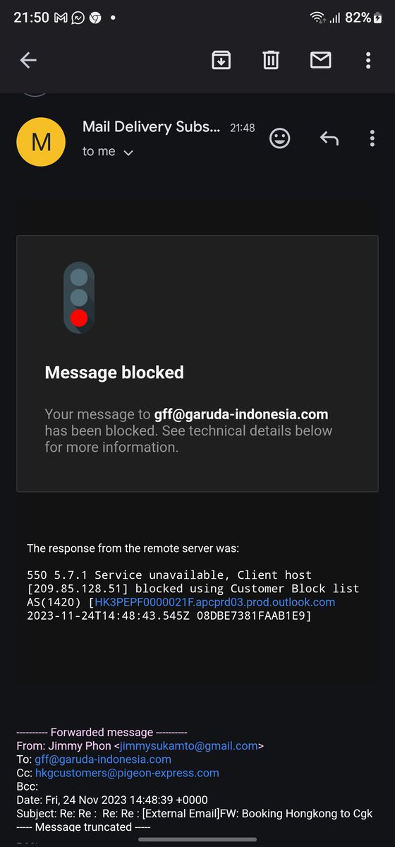 Jimmyphon's tweet photo. @GarudaCares Ini serius kalian nge block Customer karena mempertanyakan program kalian? @IndonesiaGaruda https://t.co/FPg57PvRLr