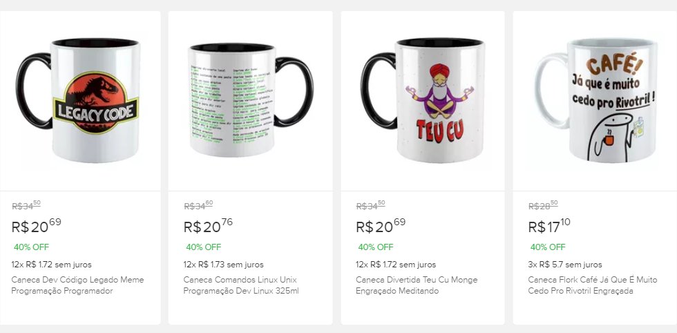 codvsstore's tweet image. Aqui é black friday de verdade Papai , VENHAM AS COMPRAS , pois nesse preço pode acabar rapidinho.
loja.codvsstore.com.br