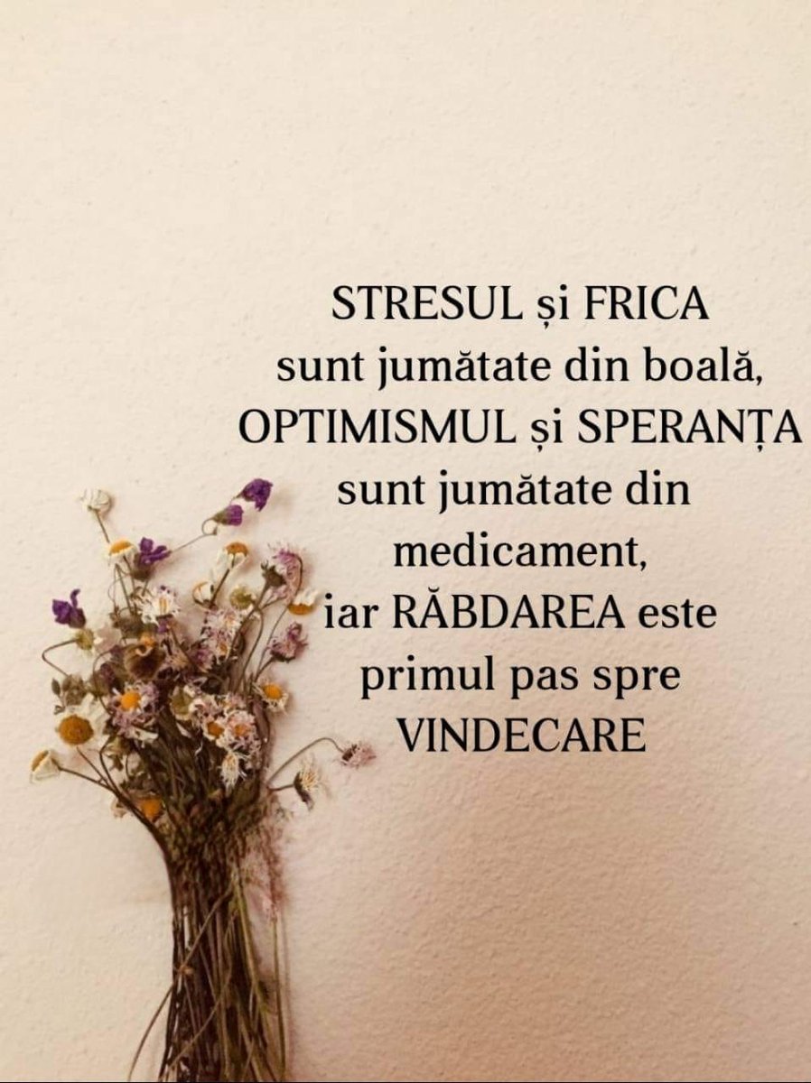 LiLee2050's tweet photo. This statement expresses a view that emphasizes the impact of psychological factors on health. Stress and fear can negatively impact physical and mental health, while optimism and hope can help promote health and recovery.
Patience is the first step to healing
#MENTAL #OPTISM https://t.co/QQMshOGp2O