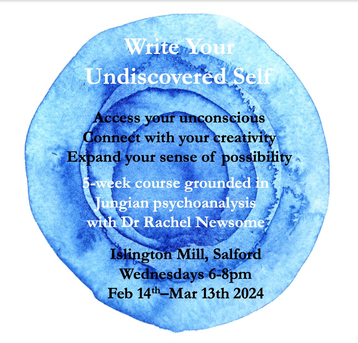 RachelENewsome's tweet photo. Excited to announce Write Your Undiscovered is coming to the wonderful creative space of @islingtonmill in Jan 2024. Interested in how writing can help you access your wild unconscious. See here for more info https://t.co/S5bcV8v1XL https://t.co/C5qrDU6guF