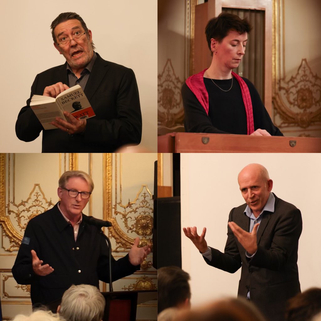 Niall Burgess, Irish Ambassador in Paris (@irishambparis) on Twitter photo Un grand merci à Ciarán Hinds, Nathalie Forget, Conor Lovett <a href="/garestlazare/">Gare St Lazare Ireland</a> et Adrian Dunbar pour une soirée inoubliable <a href="/IrlEmbParis/">Irish Embassy Paris</a> célebrant l’oeuvre de Samuel Beckett. #Watt #Molloy Un grand merci à Ciarán Hinds, Nathalie Forget, Conor Lovett <a href="/garestlazare/">Gare St Lazare Ireland</a> et Adrian Dunbar pour une soirée inoubliable <a href="/IrlEmbParis/">Irish Embassy Paris</a> célebrant l’oeuvre de Samuel Beckett. #Watt #Molloy