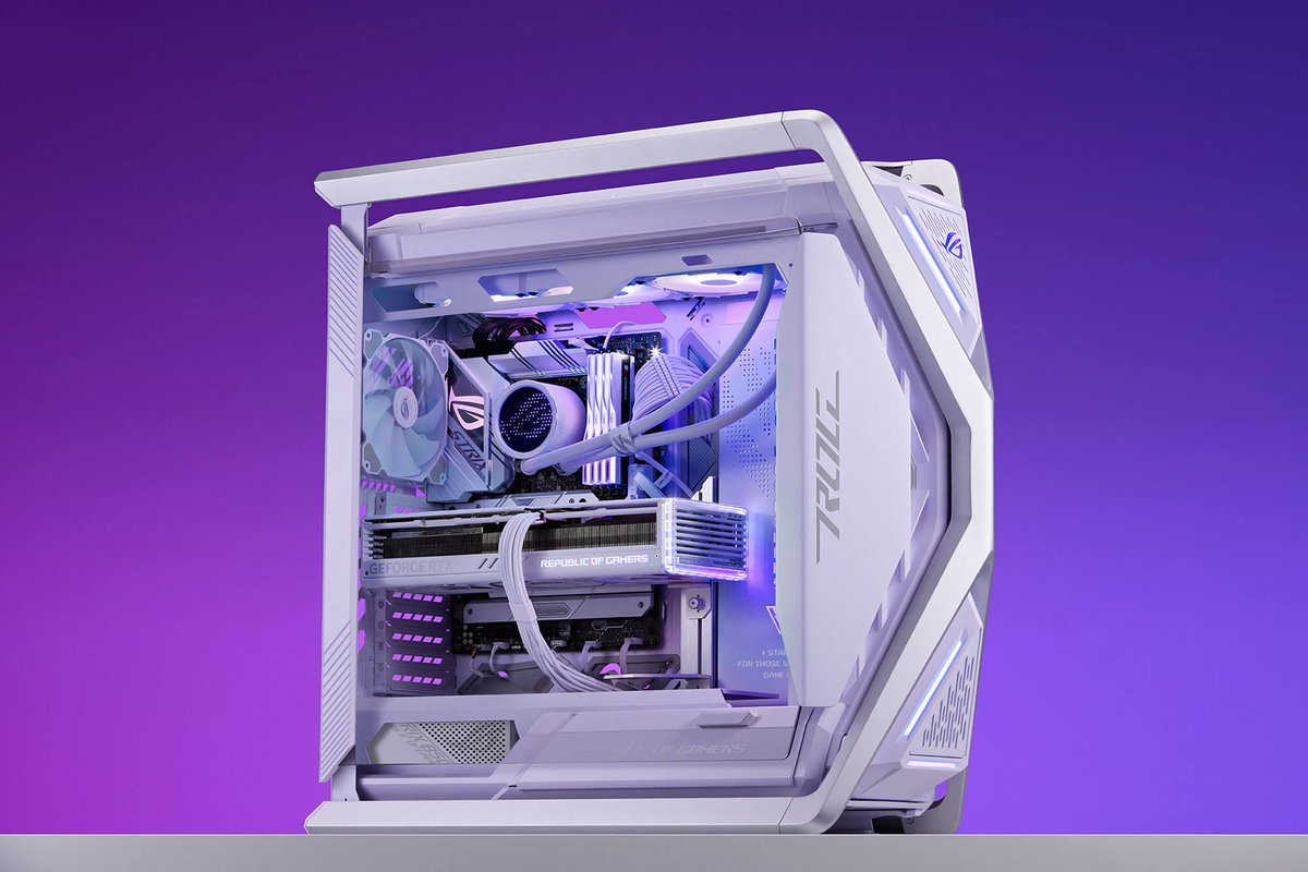 ASUS_ROG_FR's tweet photo. "La force sera avec toi, toujours."
L'Explorateur Intergalactique, un PC gaming glacial équipé d'une carte mère haut de gamme et d'un refroidisseur AIO efficace🌌
Découvre la config complète et tente ta chance pour gagner des lots👉https://t.co/vtuoonkTal
#ROGHyperion https://t.co/j6FKnDO3Ng