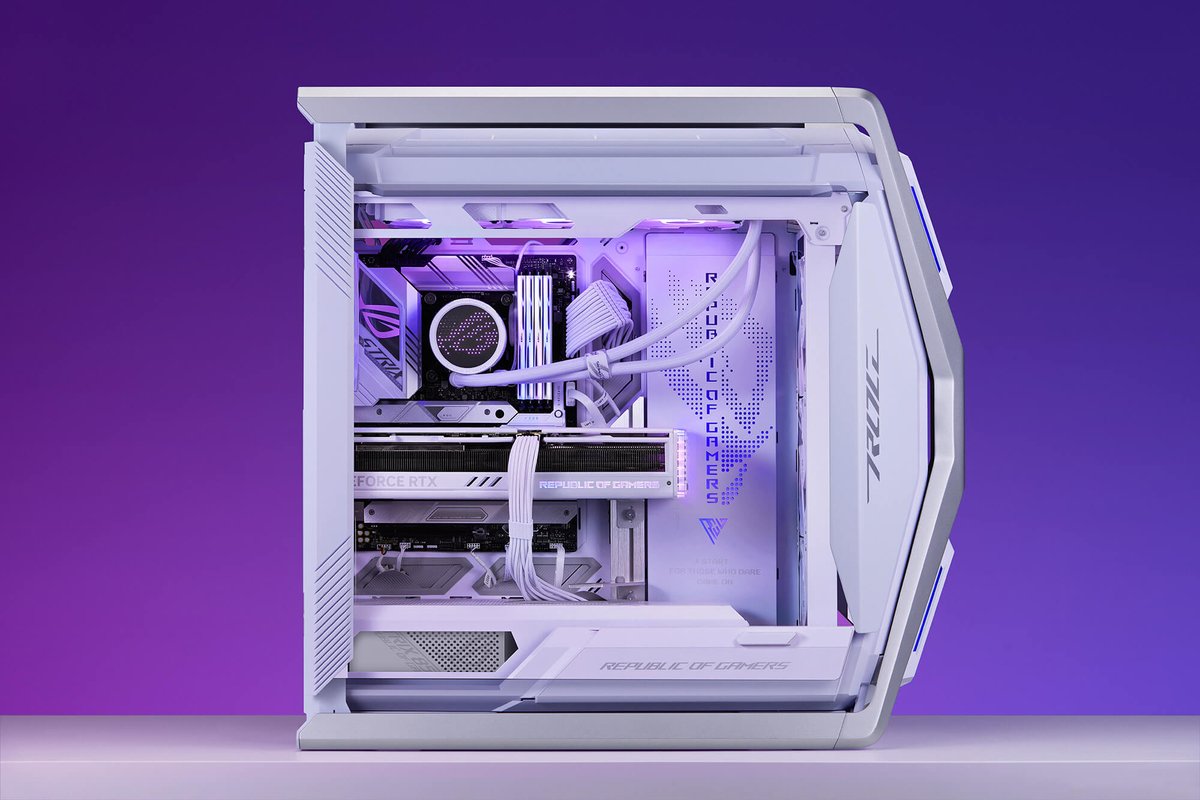 ASUS_ROG_FR's tweet photo. "La force sera avec toi, toujours."
L'Explorateur Intergalactique, un PC gaming glacial équipé d'une carte mère haut de gamme et d'un refroidisseur AIO efficace🌌
Découvre la config complète et tente ta chance pour gagner des lots👉https://t.co/vtuoonkTal
#ROGHyperion https://t.co/j6FKnDO3Ng