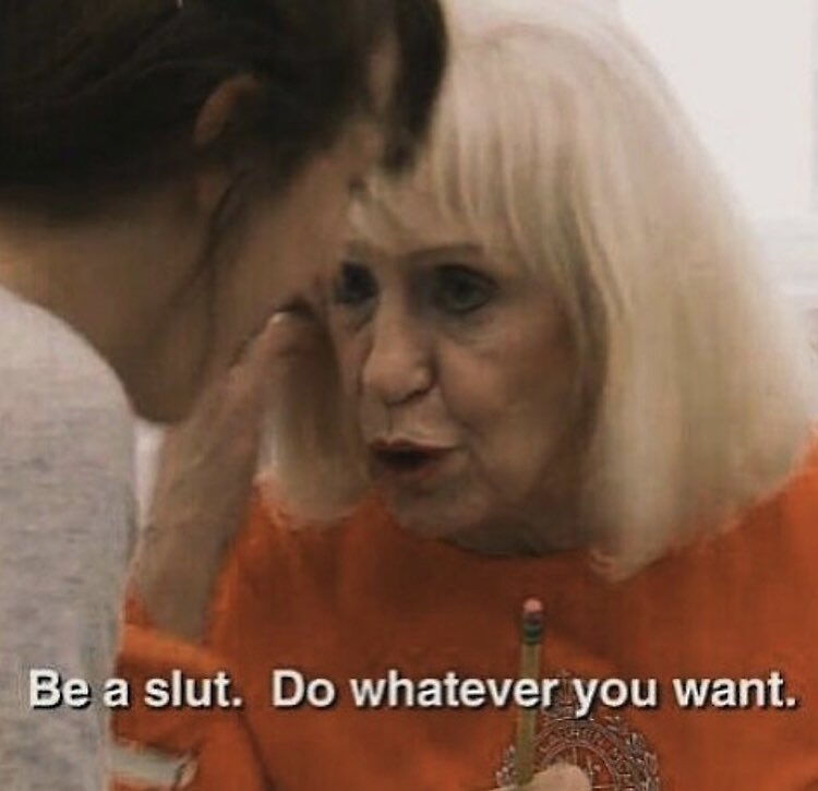 Me advising my female friends