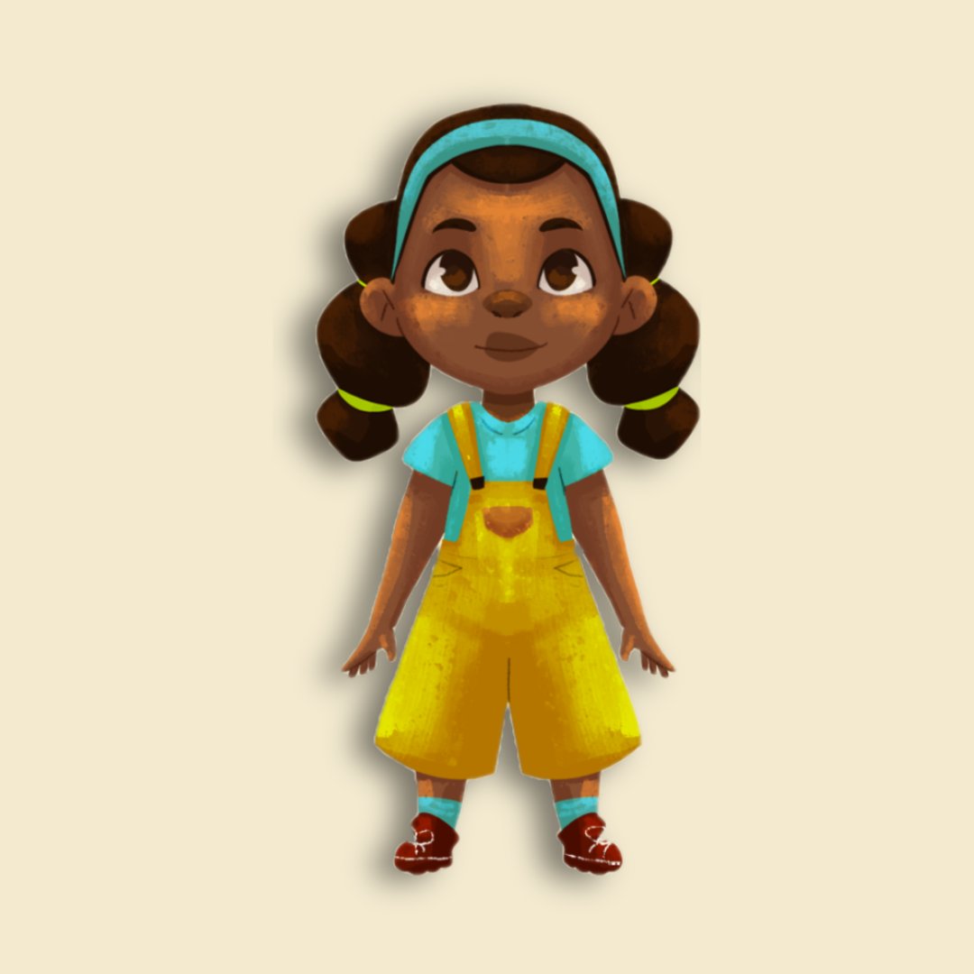uliandtata's tweet photo. Meet Uli, Tata’s dauntless sister with a knack for adventure. Uli never hesitates when promises of an exciting journey arise and often initiates the pair's spring to action. 🤸‍♀️

Stay tuned for more! 

#MeetUli #AdventureAwaits #UliAndTata #AfricanNurseryRhymes https://t.co/uPPzpr1mzp
