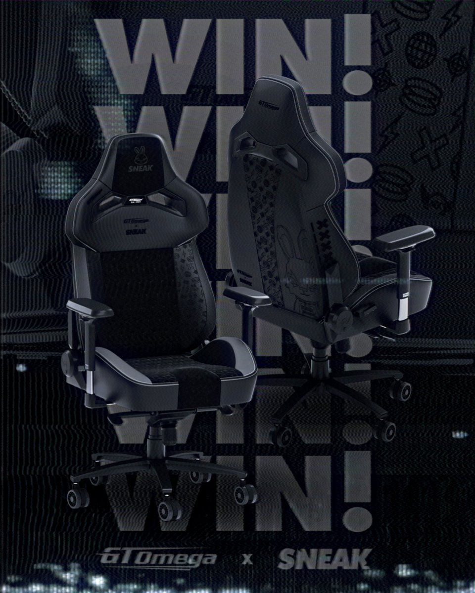 WIN A <a href="/GTOmegaRacing/">GT Omega</a> X @SNEAKENERGY GAMING CHAIR!
We’ve teamed up with our pals at GT Omega and turned their Zephyr Chair Ultrablxxk. Want to win it, along with a custom Jet Black Bunny? Hit the link below and scroll down to enter. UK/US/EU.

sneakenergy.com/pages/custom-t…