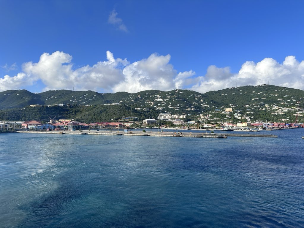 Beautiful day in St Thomas for Thanksgiving!!
