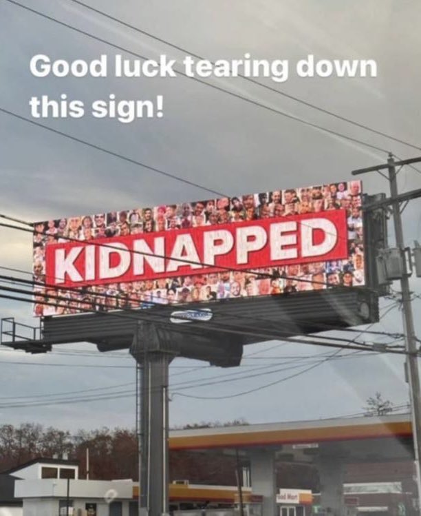A sign they can’t tear down