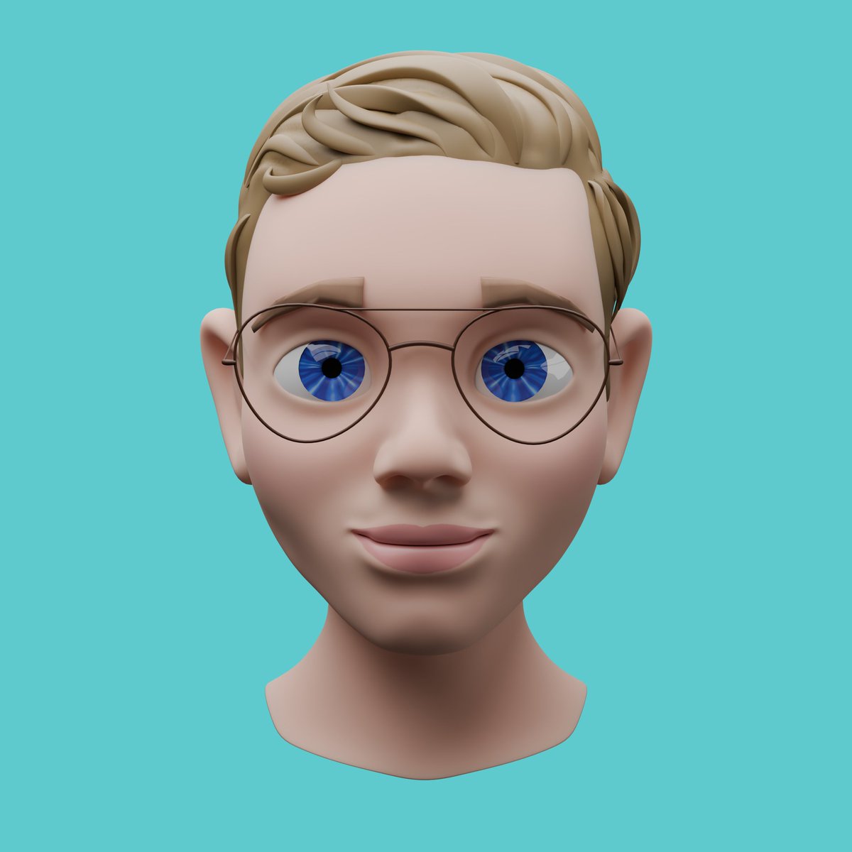ColorWaveStudio's tweet photo. A 3D person🤩

#blender #digitalart #3D #b3d https://t.co/gABvIj9X4S
