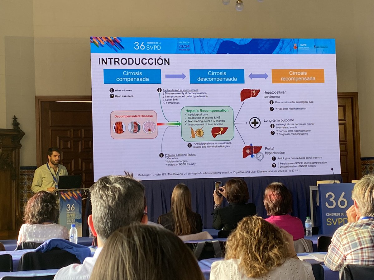 <a href="/JoseSanchez118/">Jose Sanchez</a> <a href="/GVAclinic/">Hospital Clínic de València</a> #SVPD2023 <a href="/SVPDweb/">SVPD</a> 
TIPS y recompensación post, CHC y supervivencia
Magnífica exposición