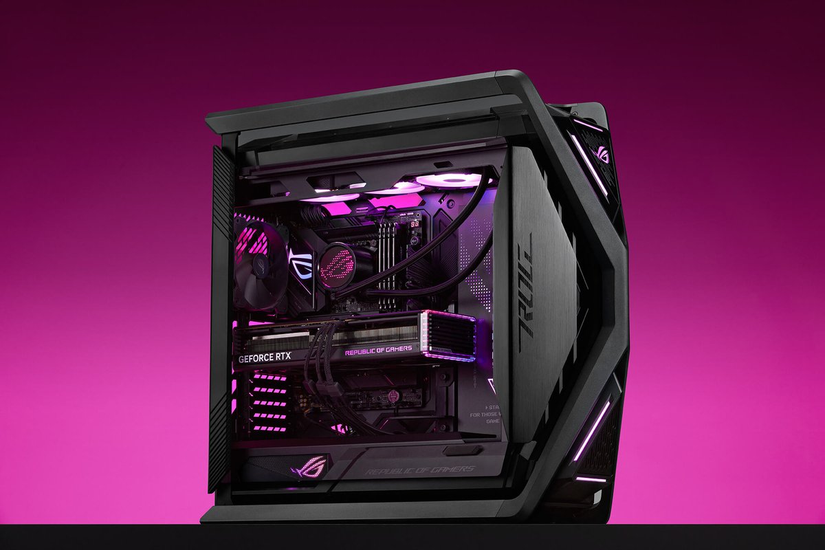 ASUS_ROG_FR's tweet photo. "Tu sous-estimes le pouvoir du côté obscur."
Le Marcheur de la Nuit, un PC gaming hautes performances au design noir épuré. ♞
Découvre la config complète et tente ta chance pour gagner des lots👉https://t.co/vtuoonlqZT
#ROGHyperion https://t.co/8eh0MMWWMs