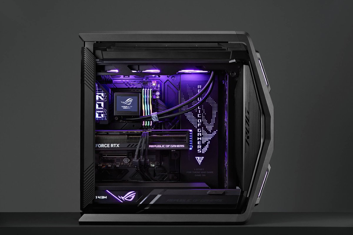 ASUS_ROG_FR's tweet photo. "Plus la lumière est forte, plus les ténèbres se doivent d’être épaisses."
Depuis les Ombres, avec son design noir élégant et ses composants de pointe. ⚫
Découvre la config complète et tente ta chance pour gagner des lots👉https://t.co/vtuoonlqZT
#ROGHyperion https://t.co/ZKIkYUQ5pf
