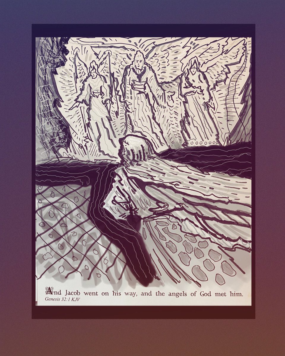 peterolsenart's tweet photo. Angels of God
Genesis 32:1
“And Jacob went on his way, and the angels of God met him.”
#torah #jacob #easu #genesisseries #genesis32:1 #angels #guardian #penandinkart #peterolsenart #peterolsenartgallery #sketch #revelationseries https://t.co/GAqbXxzGe8